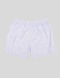 Plaid Print Boxers in Black