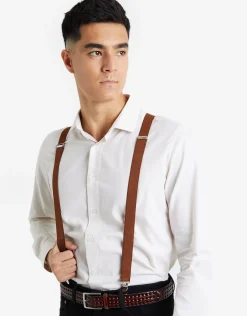 Plain Formal Suspenders in Black