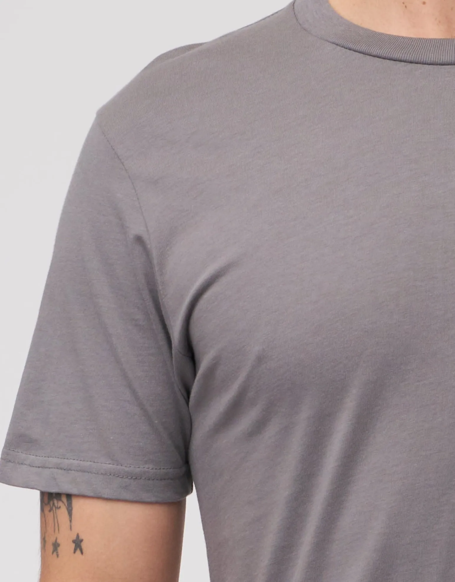 Plain Slim Fit T Shirt in Majolica Blue