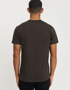 Plain Slim Fit T Shirt in Majolica Blue