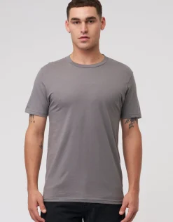 Plain Slim Fit T Shirt in Majolica Blue