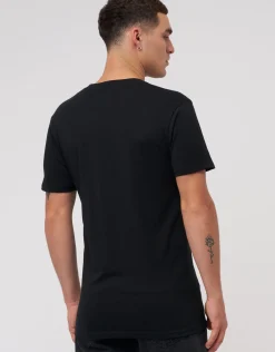 Plain Slim Fit T Shirt in Majolica Blue
