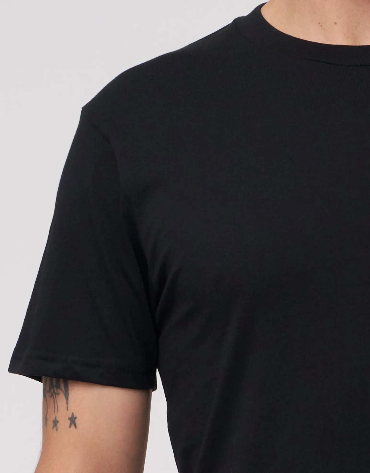Plain Slim Fit T Shirt in Navy