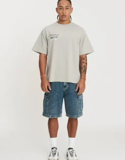 Redstar Car Relaxed Fit T Shirt in Blanc