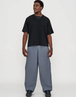 Redstar Wide Track Pants in Storm Grey