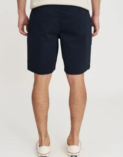 Regular Fit Stretch Chino Shorts in Stone