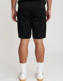 Regular Fit Stretch Chino Shorts in Navy