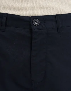 Regular Fit Stretch Chino Shorts in Black