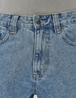 Relaxed Fit Cargo Jorts in Raw Shadow