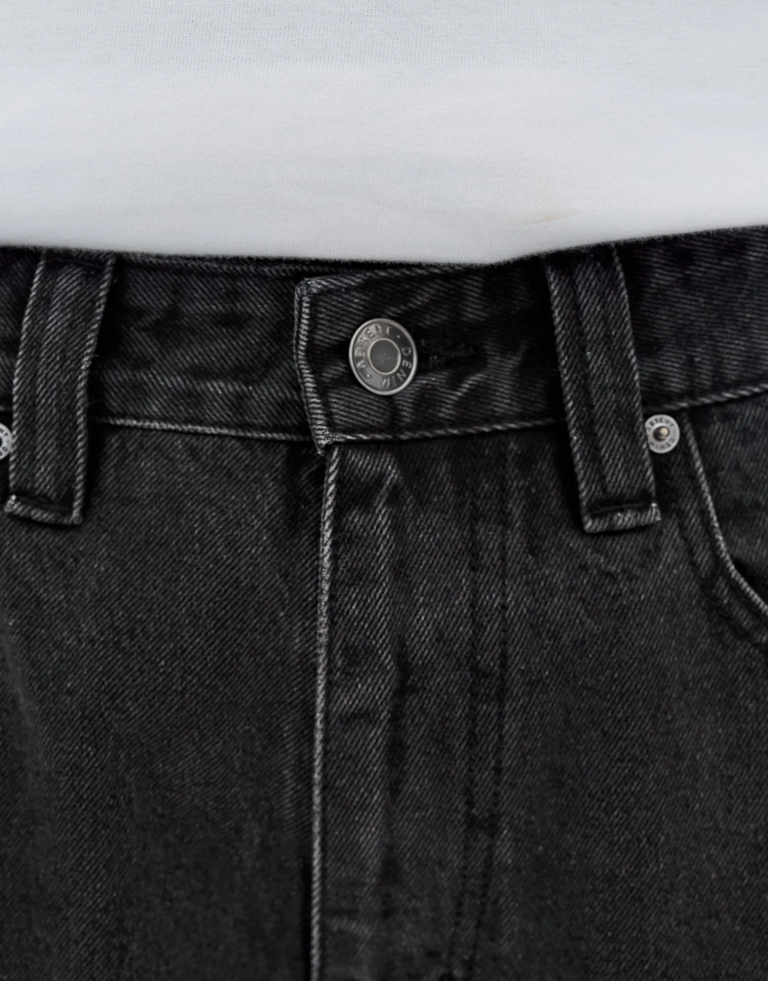 Relaxed Fit Cargo Jorts in Sun Washed Blue