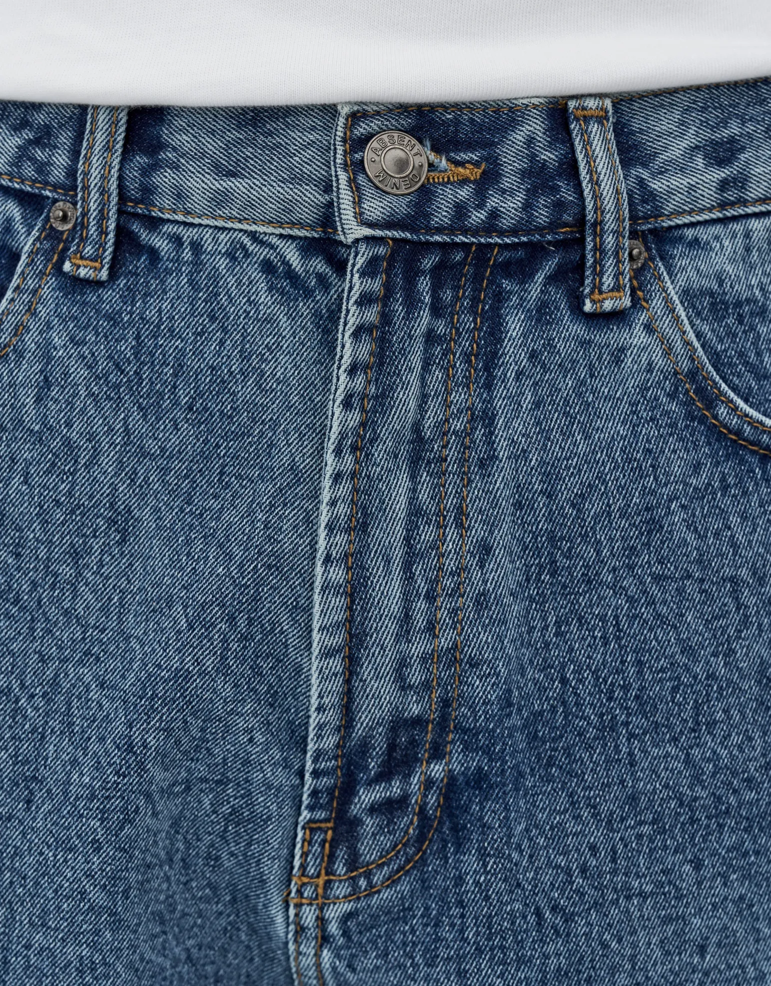 Relaxed Fit Denim Shorts in Grey