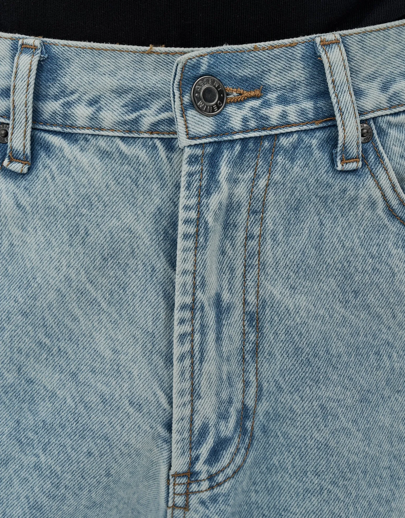 Relaxed Fit Denim Shorts in Grey