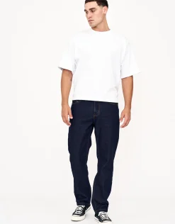 Relaxed Fit Jeans in Washed Black