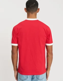 Retro France Football T Shirt in Blanc