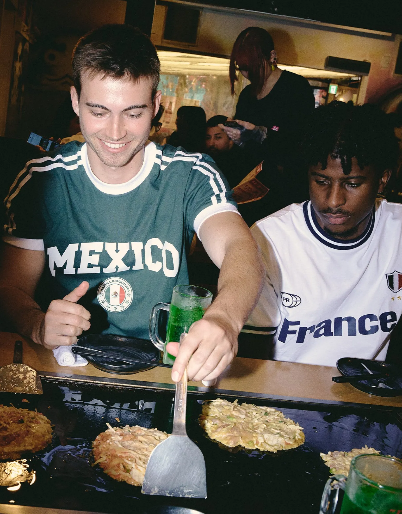 Retro France Football T Shirt in Blanc