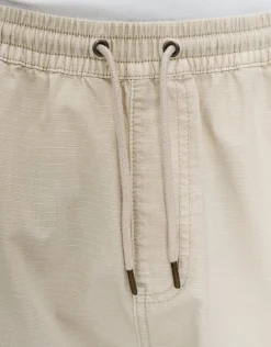 Ripstop Relaxed Cargo Shorts in Bone