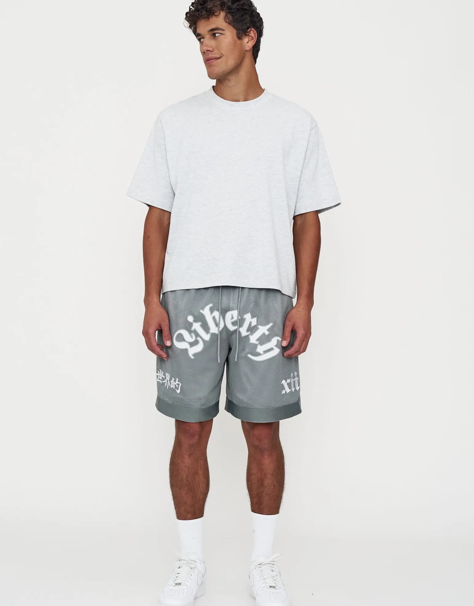 Sakura Basketball Shorts in Black