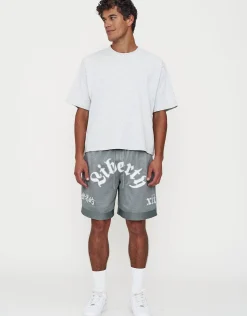 Sakura Basketball Shorts in Neon Lilac