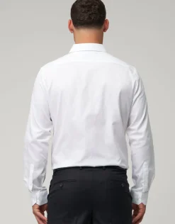 Savant Long Sleeve Premium Dress Shirt in Black