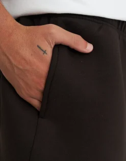 Scuba Wide Leg Track Pants in Grey Marl