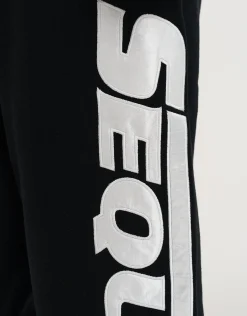 Sequence Cuffed Trackpants in Black