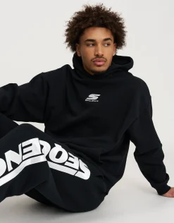 Sequence Cuffed Trackpants in Black