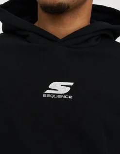 Sequence Oversized Hoodie in Black