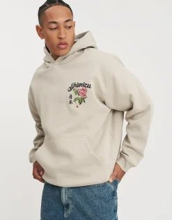 Shimizu Oversized Hoodie in Black