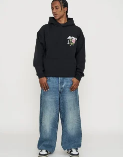 Shimizu Oversized Hoodie in Black