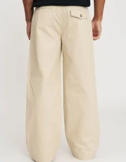 SL Baggy Double Pleated Pants in Navy