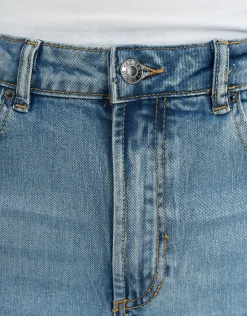 Slim Fit Jeans in Petrol Blue