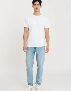 Slim Fit Jeans in Petrol Blue