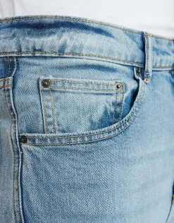 Slim Fit Jeans in Petrol Blue