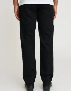 Slim Fit Jeans in Solid Black