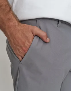 Smart Flex 2.0 Chino Short in Lt Grey