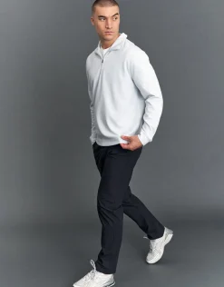 Smart Flex 2.0 Quarter Zip Sweat in Navy