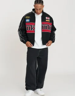 Sokudo Racing Jacket in Black