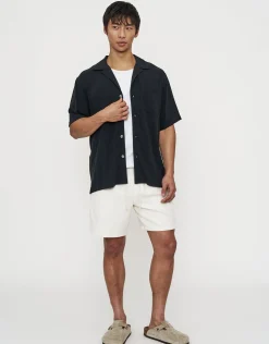 Sorrento Short Sleeve Shirt in Black
