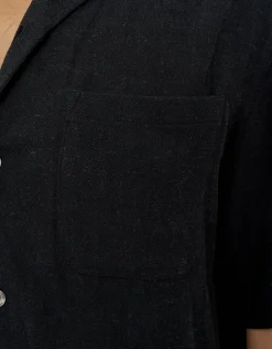 Sorrento Short Sleeve Shirt in Black