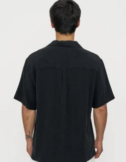 Sorrento Short Sleeve Shirt in Black
