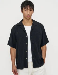 Sorrento Short Sleeve Shirt in Black