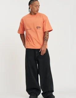 Static Supply Camo Box Fit T Shirt in Blanc