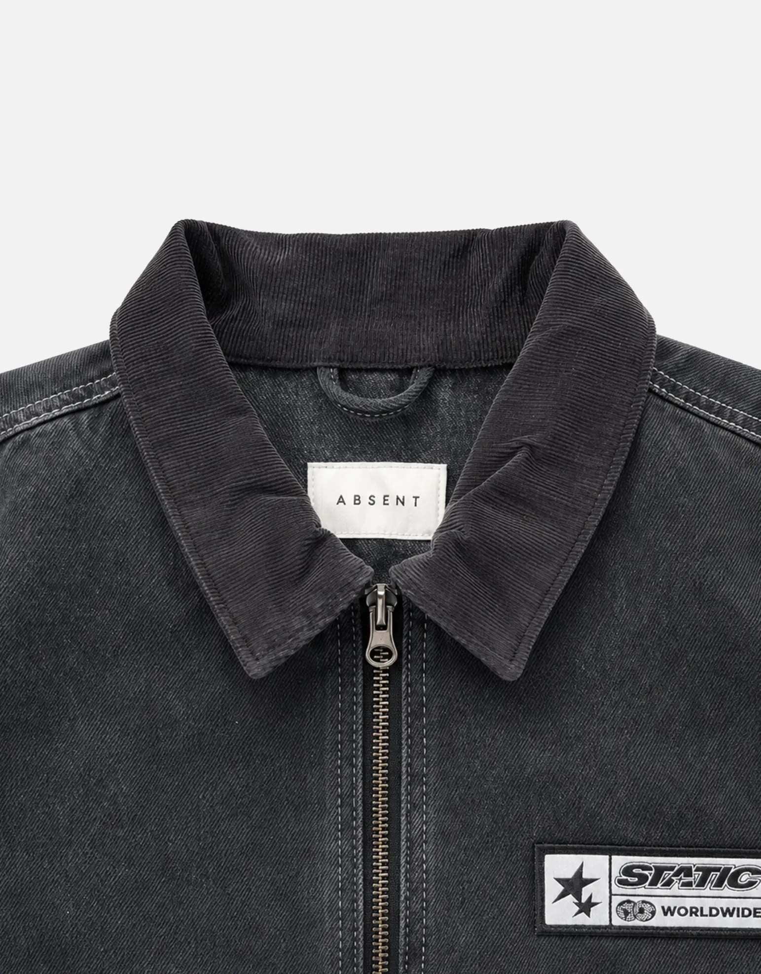 Static Supply Denim Jacket in Blue