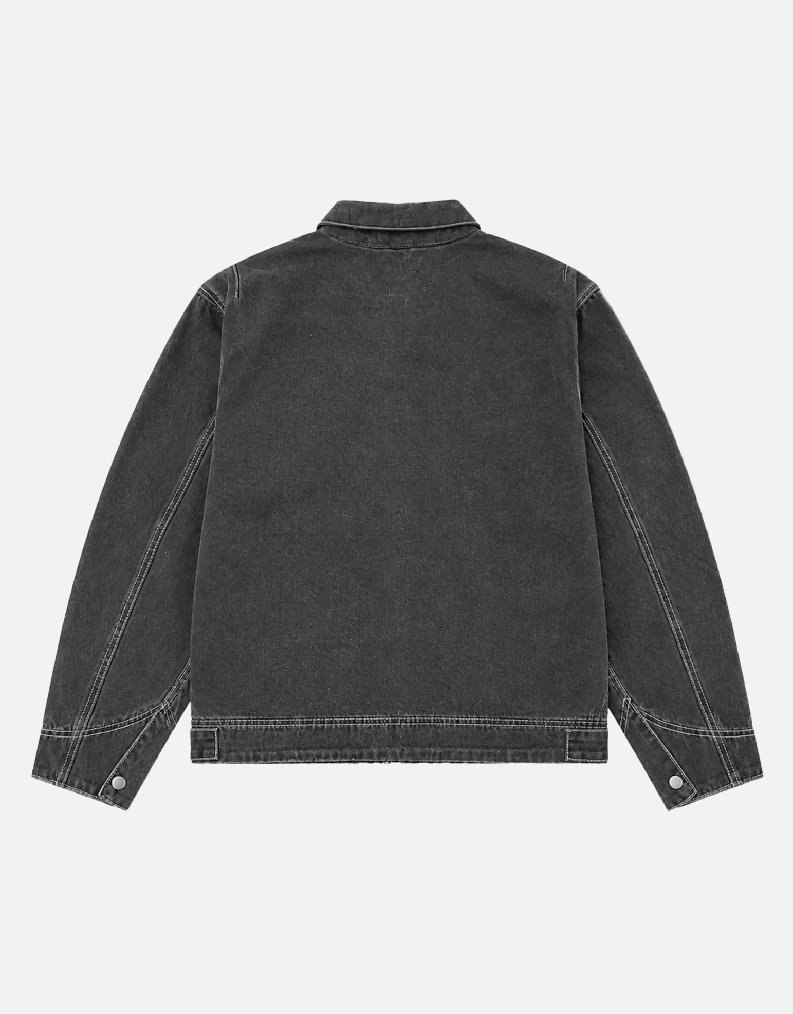 Static Supply Denim Jacket in Washed Black