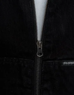 Static Supply Oversized Hooded Jacket in Tan