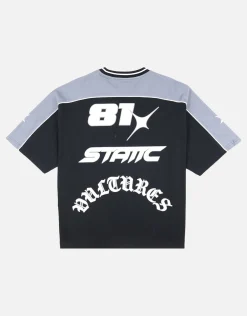Static Supply Vultures Box Fit T Shirt in Black