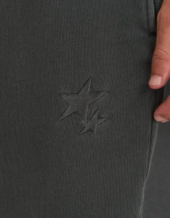 Static Supply Wide Track Pants in Wood Smoke