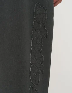 Static Supply Wide Track Pants in Pewter Grey