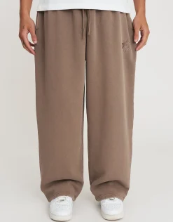 Static Supply Wide Track Pants in Pewter Grey