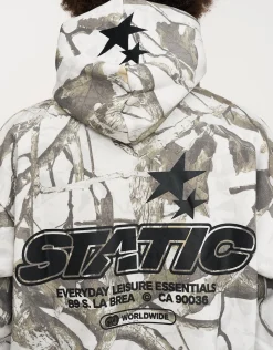Static Worldwide Oversized Hoodie in Black
